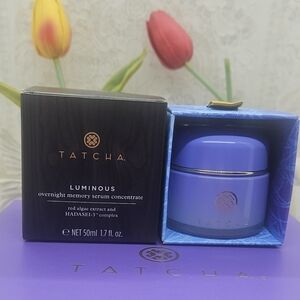 Tatcha Luminous Overnight Memory Serum Concentrate 1.7oz/50ml NIB
